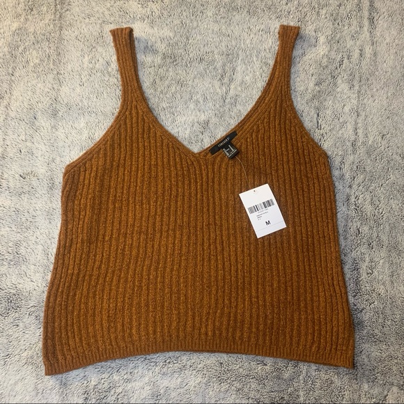 ✨ SOLD ✨ Forever 21 | Sweater-Knit Tank Top - Picture 4 of 4